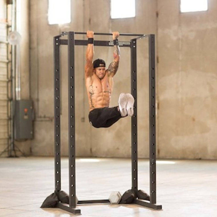 L-Sit Pull-Up - Stock Photos