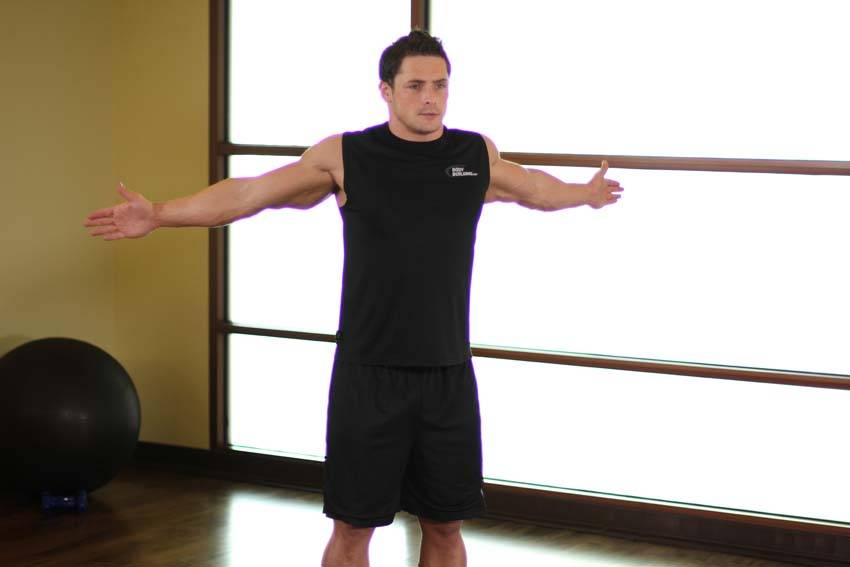 Dynamic Chest Stretch  A Stretching Exercise